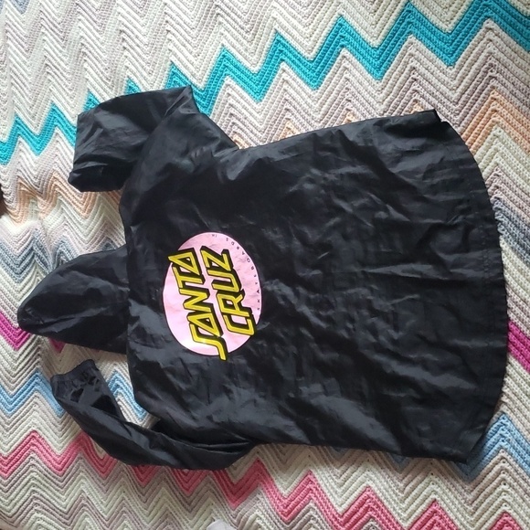 Santa Cruz Skateboarding OTHER DOT HOODED WINBREAKER JACKET size medium - Picture 7 of 9